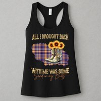 All I Bought Back With Me Was Some Sand In My Boots Womens Tank Top