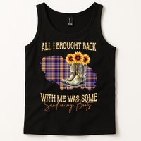 All I Bought Back With Me Was Some Sand In My Boots Tank Top