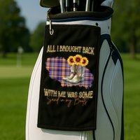 All I Bought Back With Me Was Some Sand In My Boots Golf Towel