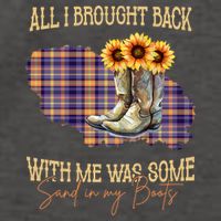 All I Bought Back With Me Was Some Sand In My Boots Vector Backpack