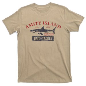 Amity Island Bait And Tackle Retro Fishing T-Shirt