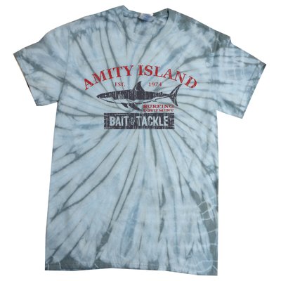 Amity Island Bait And Tackle Retro Fishing Tie-Dye T-Shirt