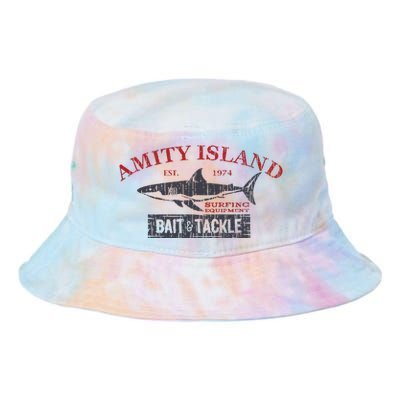 Amity Island Bait And Tackle Retro Fishing Tie Dye Newport Bucket Hat