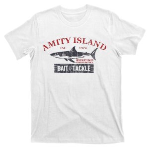 Amity Island Bait And Tackle Retro Fishing T-Shirt