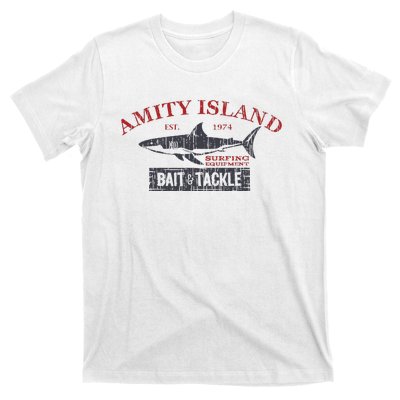 Amity Island Bait And Tackle Retro Fishing T-Shirt