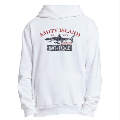 Amity Island Bait And Tackle Retro Fishing Urban Pullover Hoodie