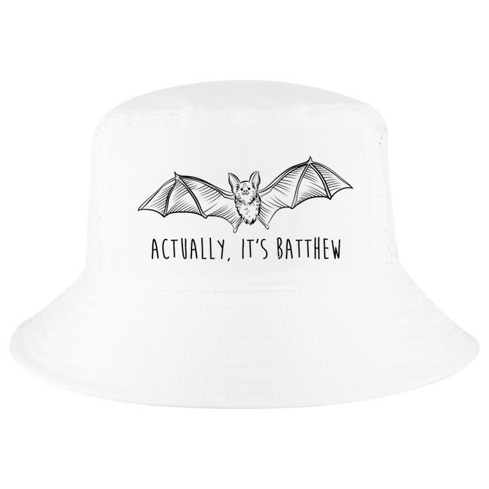 Actually Its Batthew Funny Cool Comfort Performance Bucket Hat