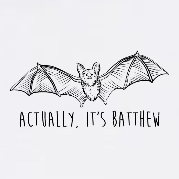 Actually Its Batthew Funny Garment-Dyed Heavyweight T-Shirt