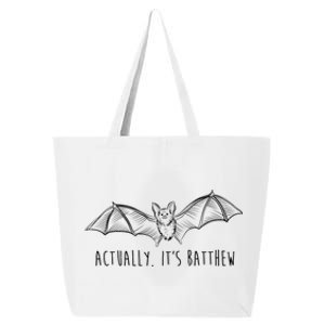 Actually Its Batthew Funny 25L Jumbo Tote