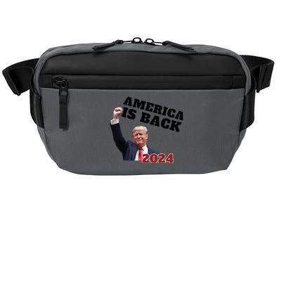 America Is Back 2024 We Won Made History Daddys Crossbody Pack