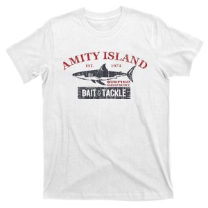 Amity Island Bait And Tackle Retro Fishing T-Shirt