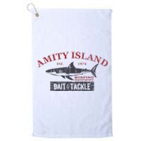 Amity Island Bait And Tackle Retro Fishing Platinum Collection Golf Towel