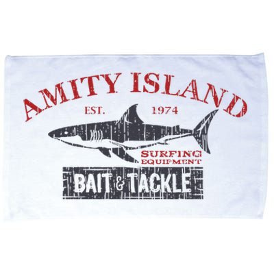 Amity Island Bait And Tackle Retro Fishing Microfiber Hand Towel