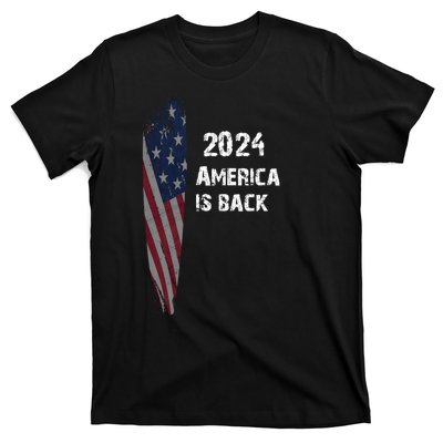 America Is Back | Flag 2024 T-Shirt