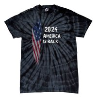 America Is Back | Flag 2024 Tie-Dye T-Shirt