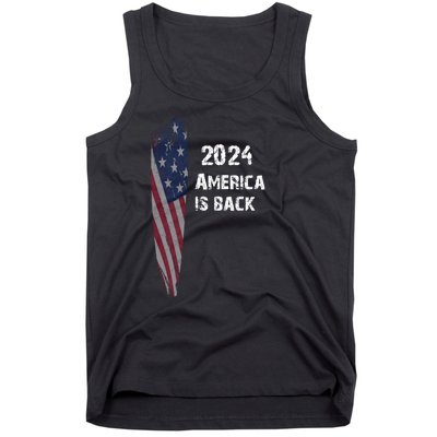 America Is Back | Flag 2024 Tank Top