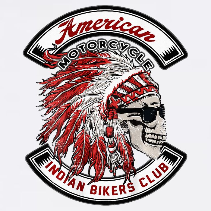 American Indian Bikers Club Motorcycle Biker Bike Hat