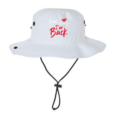 And I'm Back Heart Attack Survivor Open Heart Surgery Gift Legacy Cool Fit Booney Bucket Hat