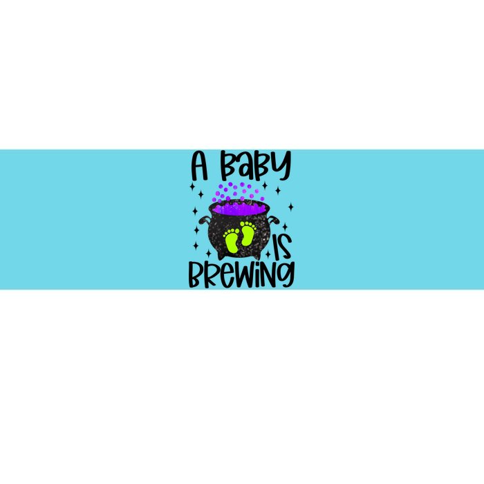 A Is Brewing Birth Announcet Shower Pregnancy Great Gift Bumper Sticker