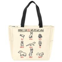 Animals I Can Kill With My Bare Hands Zip Tote Bag