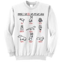 Animals I Can Kill With My Bare Hands Sweatshirt