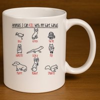 Animals I Can Kill With My Bare Hands 11oz C Handle Ceramic Mug