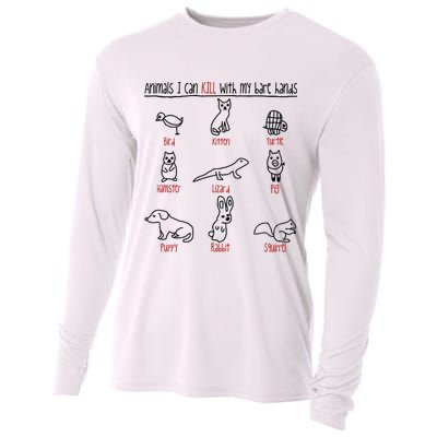 Animals I Can Kill With My Bare Hands Cooling Performance Long Sleeve Crew