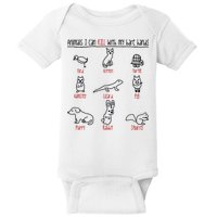 Animals I Can Kill With My Bare Hands Baby Bodysuit