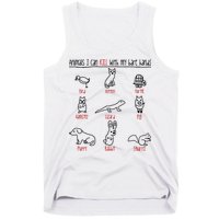 Animals I Can Kill With My Bare Hands Tank Top