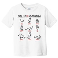 Animals I Can Kill With My Bare Hands Toddler T-Shirt