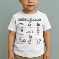 Animals I Can Kill With My Bare Hands Toddler T-Shirt