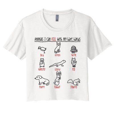Animals I Can Kill With My Bare Hands Crop Top