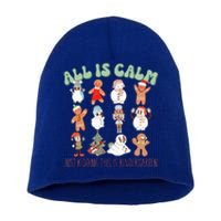 All Is Calm Just Kidding This Is Kindergarten Short Acrylic Beanie