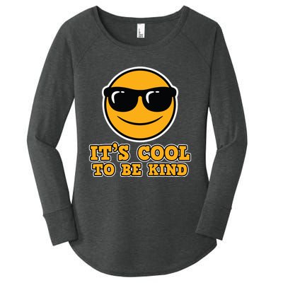 Antibullying Its Cool The Be Kind Friendship Gift Be Kind Women's Perfect Tri Tunic Long Sleeve Shirt