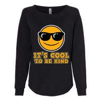 Antibullying Its Cool The Be Kind Friendship Gift Be Kind Womens California Wash Sweatshirt