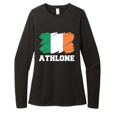 Athlone Ireland City éIre Irish Flag Funny Gift Womens CVC Long Sleeve Shirt