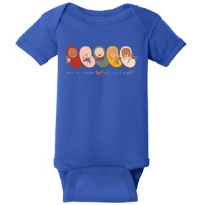 All Is Calm All Is Bright NICU Mother Baby Nurse Christmas Baby Bodysuit