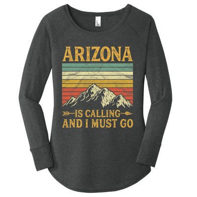 Arizona Is Calling And I Must Go Women's Perfect Tri Tunic Long Sleeve Shirt