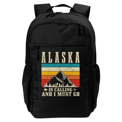 Alaska Is Calling & I Must Go Vintage Mountains Hiking Hiker Backpack