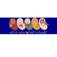 All Is Calm Nicu Nurse Mother Nursing Christmas Meaningful Gift Bumper Sticker