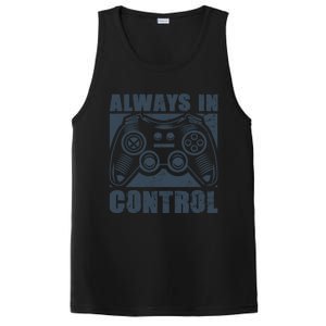 Always In Control Funny Video Game Player Quote Gaming Lover Cute Gift PosiCharge Competitor Tank