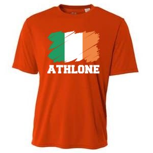 Athlone Ireland City éIre Irish Flag Meaningful Gift Cooling Performance Crew T-Shirt