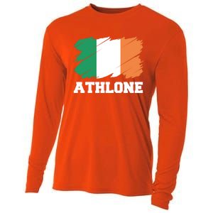 Athlone Ireland City éIre Irish Flag Meaningful Gift Cooling Performance Long Sleeve Crew