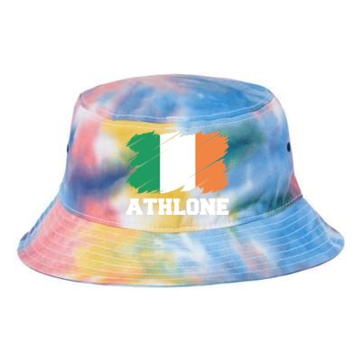 Athlone Ireland City éIre Irish Flag Meaningful Gift Tie Dye Newport Bucket Hat