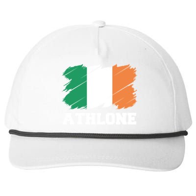 Athlone Ireland City éIre Irish Flag Meaningful Gift Snapback Five-Panel Rope Hat