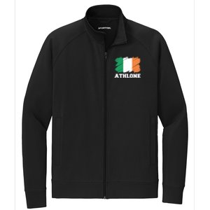 Athlone Ireland City éIre Irish Flag Meaningful Gift Stretch Full-Zip Cadet Jacket