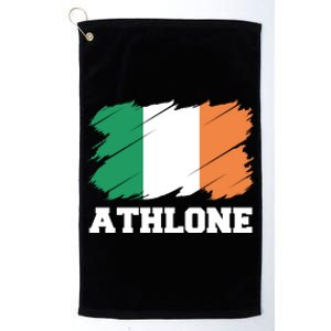 Athlone Ireland City éIre Irish Flag Meaningful Gift Platinum Collection Golf Towel