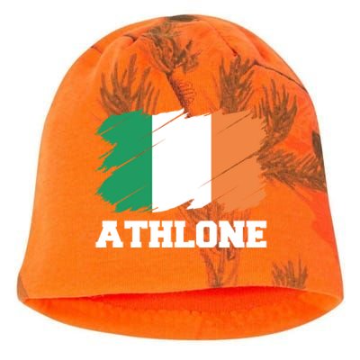 Athlone Ireland City éIre Irish Flag Meaningful Gift Kati - Camo Knit Beanie