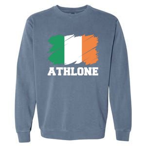 Athlone Ireland City éIre Irish Flag Meaningful Gift Garment-Dyed Sweatshirt