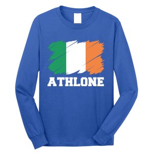 Athlone Ireland City éIre Irish Flag Meaningful Gift Long Sleeve Shirt